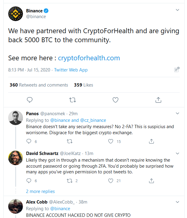 Twitter Accounts Justin Sun, Binance, CZ and Some Other Crypto Big Guns Got Hacked