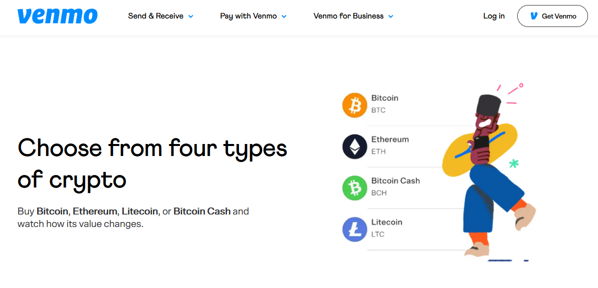 Millions of Venmo Users Can Now Buy BTC, ETH, BCH, and LTC