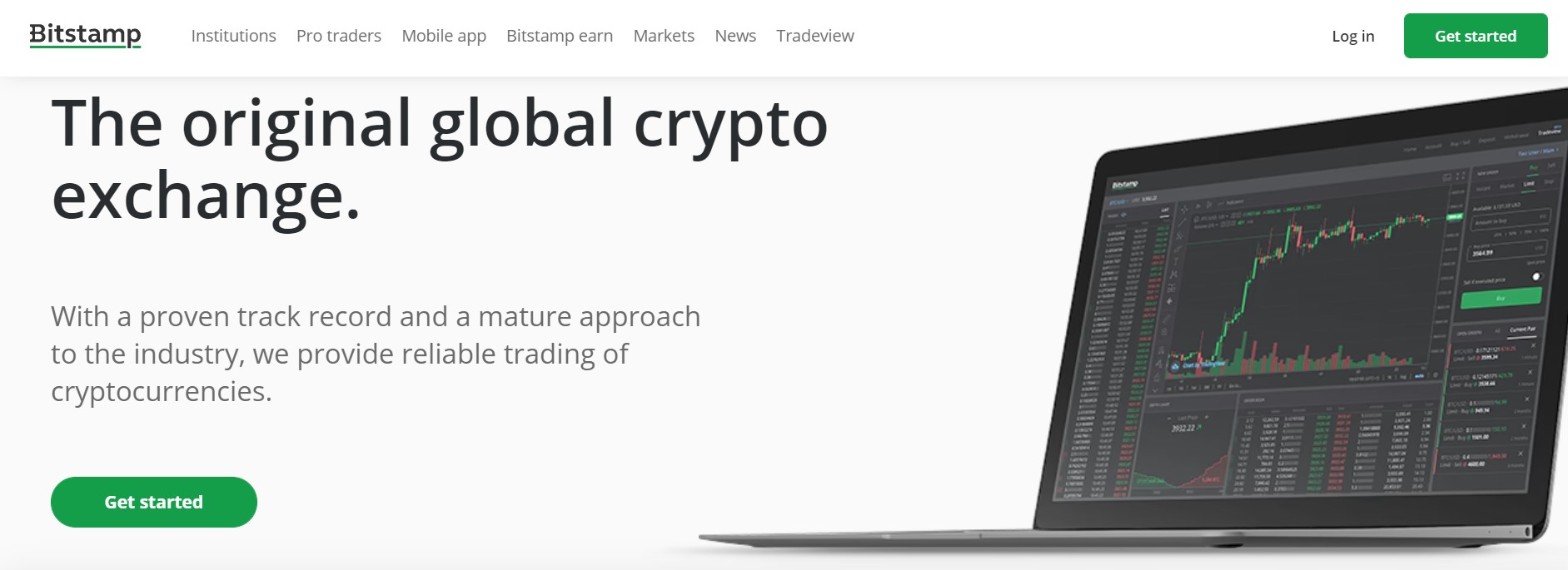 Bitstamp website