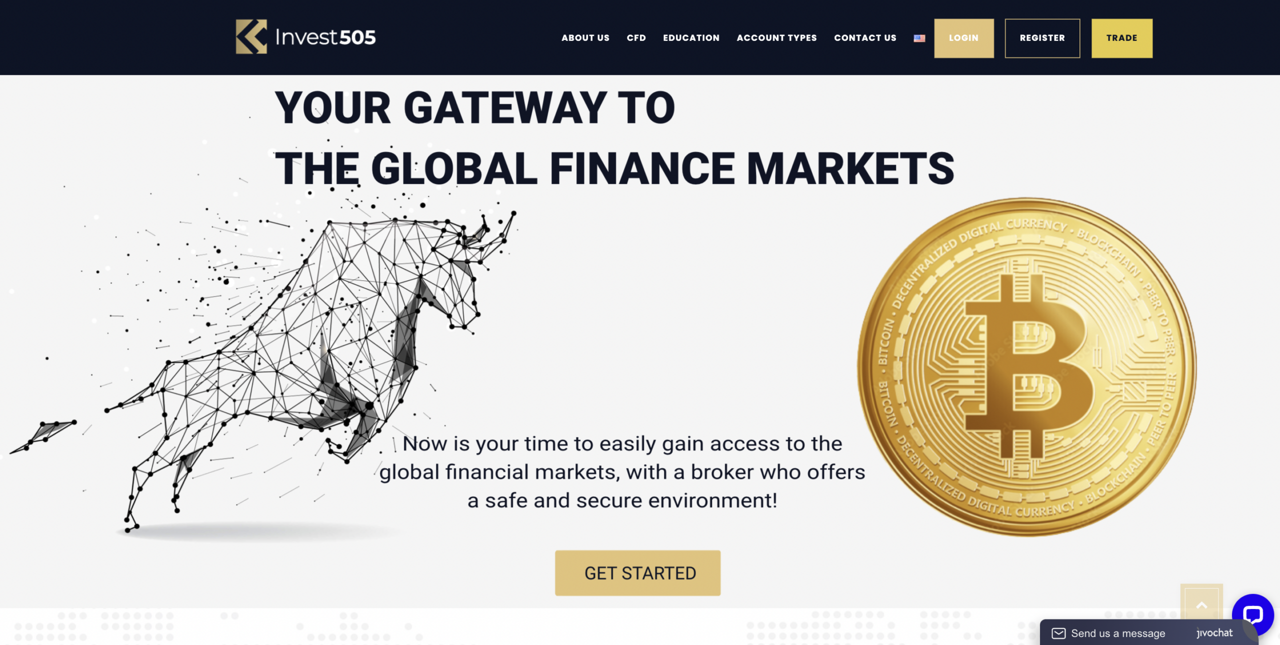 Invest 505 website