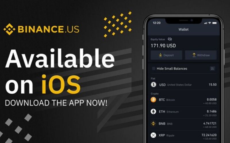Binance.US iOS App Listed on Apple App Store