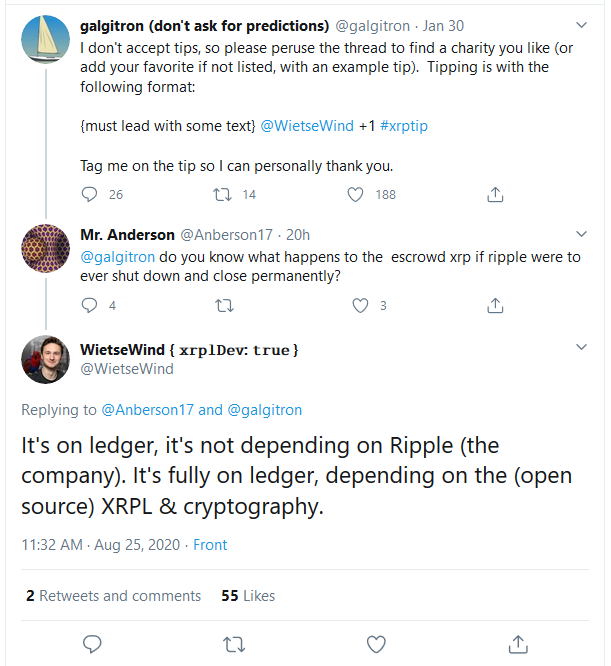 Wietse Wind Explains What Happens To Escrowed Xrp If Ripple Shutdown Herald Sheets