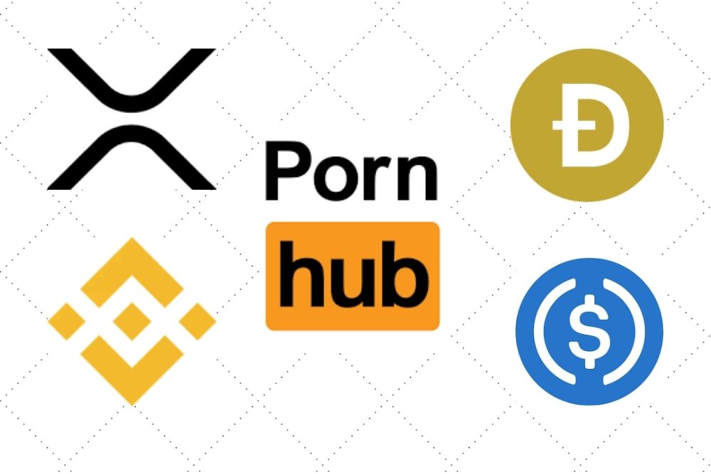 Pornhub Adds XRP, Dogecoin (DOGE), Binance Coin (BNB), USDC, To Its Payment Options