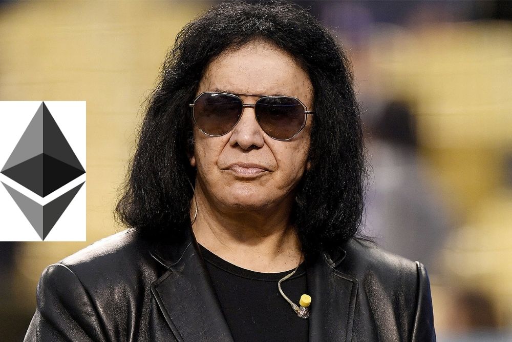American Singer Gene Simmons’ $300,000 Investment in ETH Becomes $1.376 Million in 4 Months