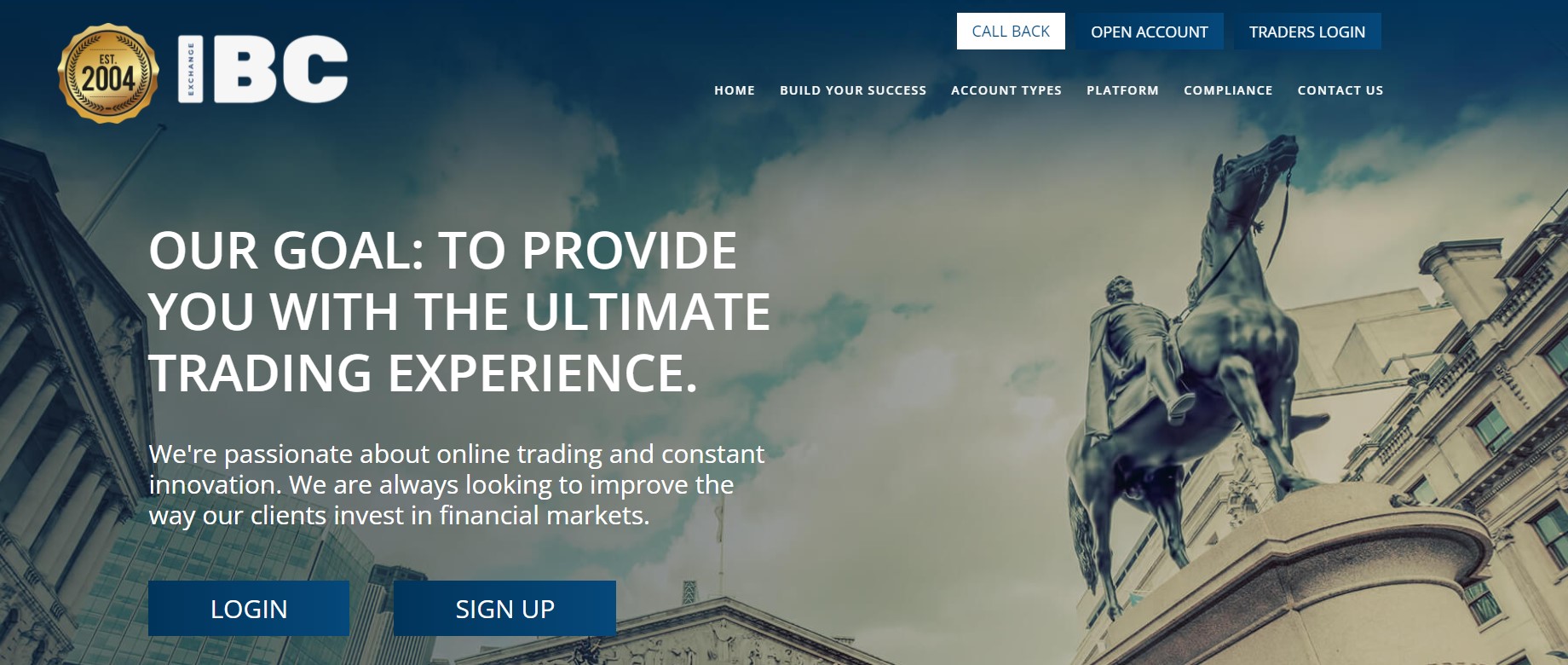 IBC Exchange website