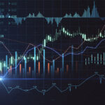 Stock,Market,Concept:,Digital,Screen,With,Financial,Graphs,,Glowing,Diagram,