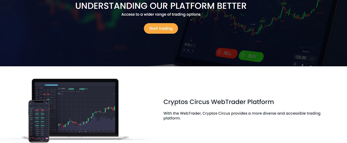 Cryptos Circus trading platform