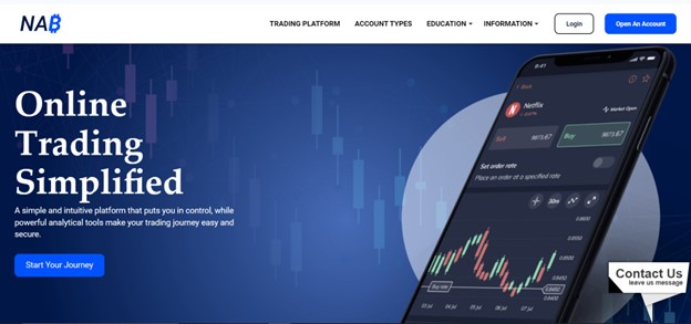 NAB-Coins.com homepage