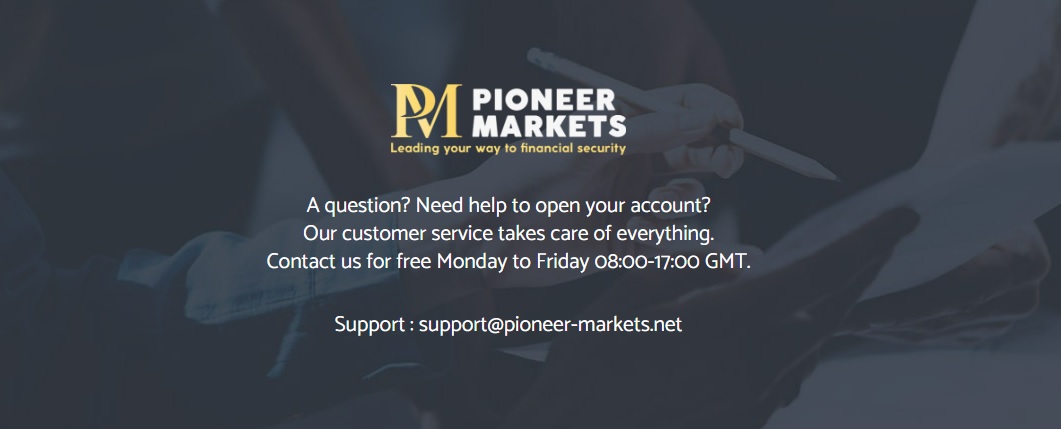 Pioneer Markets customer support