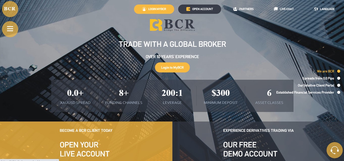 BCR website