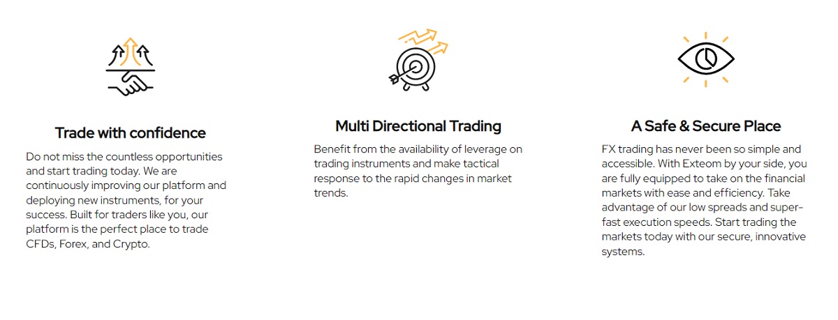 Exteom benefits of trading