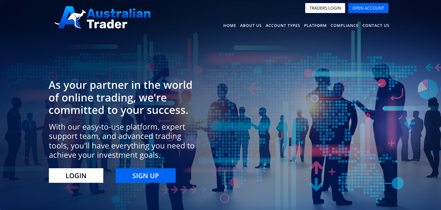 AustralianTrader trading platform