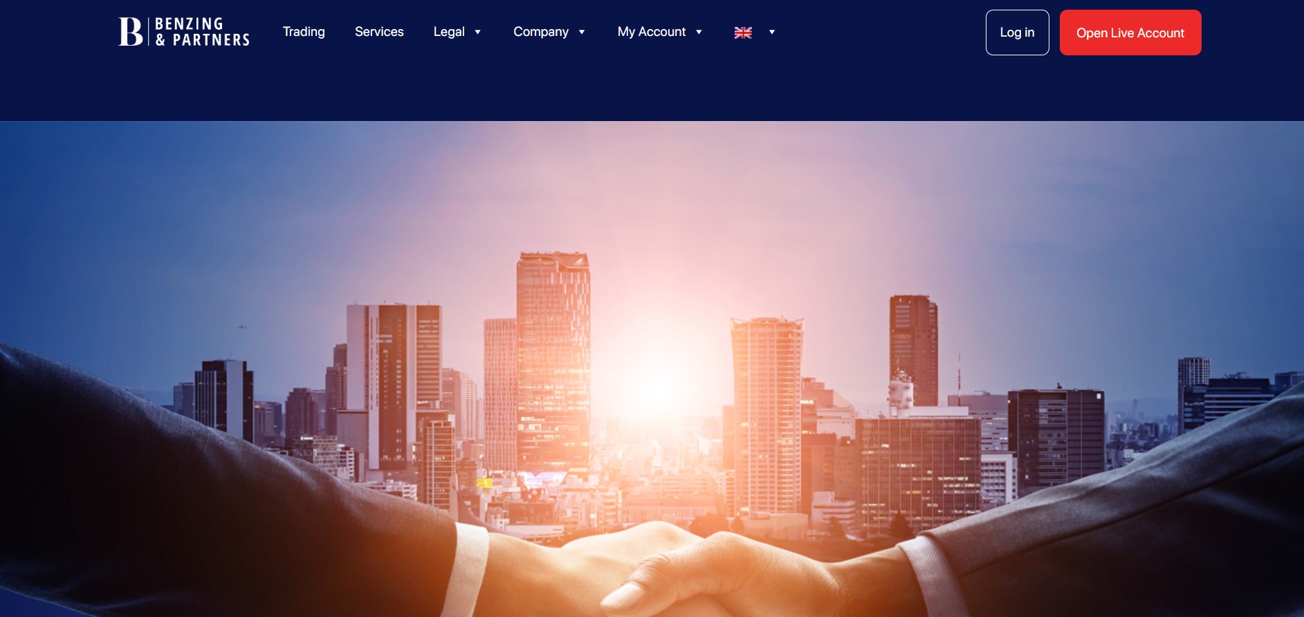 Benzing-Partners website