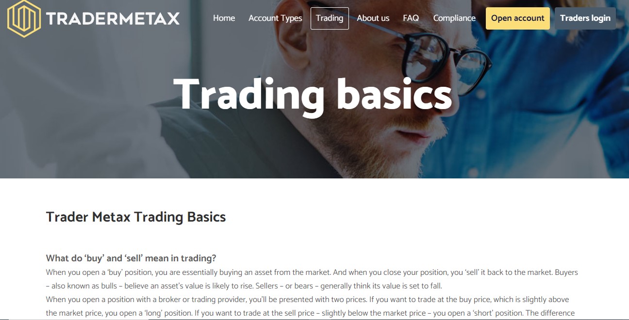 TraderMetax Educational Resources