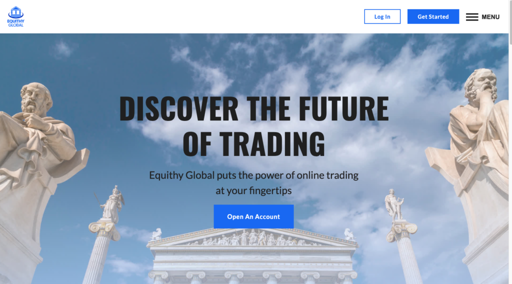 Equithy Global Homepage