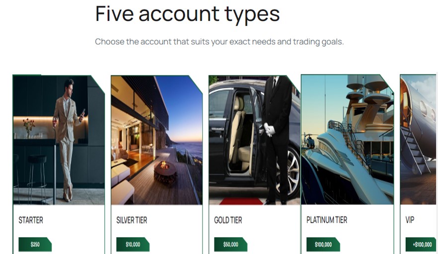 Stanford Financial Account Types