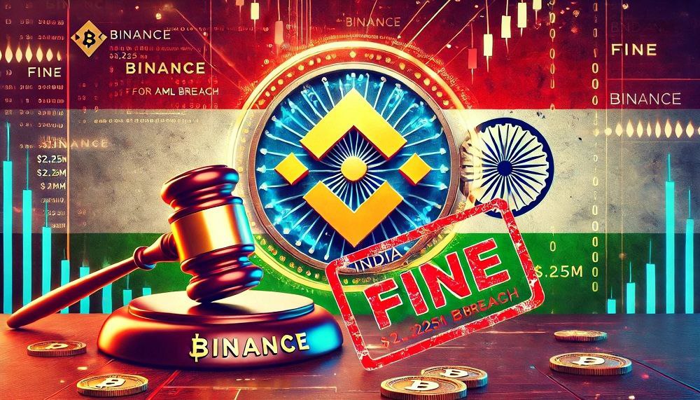 India Slaps Binance with $2.25M Fine for AML Breach