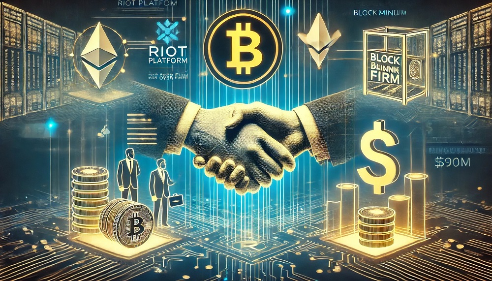 Riot Platform Acquires Block Mining Firm for Over $92M