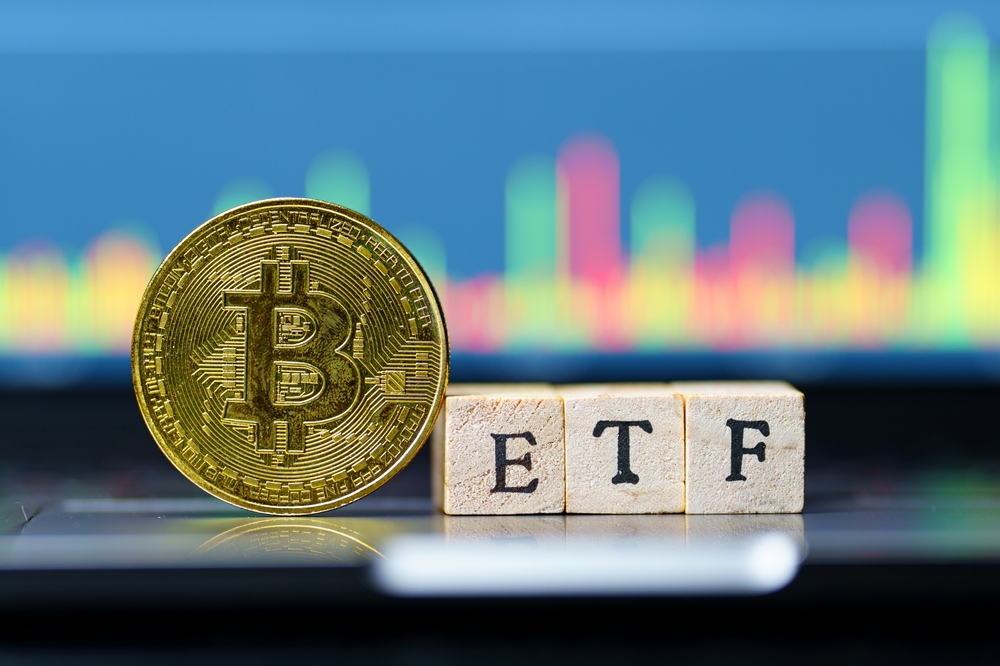 Spot Bitcoin ETFs ten-month spell realized half of the assets held by gold ETFs under management.